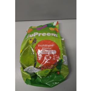 ZuPreem FruitBlend Macaw & Cockatoo Food, Uniform Bird Food, L, 3.5 lb Bird Food Pellets, Real Fruit, Fruit Blend, Macaw Food, Cockatoo, Bird Pellets, Quakers, Parrot, Medium Birds, Made in USA Amazon's Choice