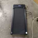 Niceday Walking Pad Treadmill with 10% Auto Incline, 400lbs Capacity, Under Desk Treadmill for Home Office, 3HP Super Quiet, Magnetic Remote & Preset Goals (Black-Orange)