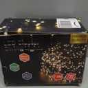 Areker Christmas Cluster Lights,760LED Warm White Christmas Tree Lights 25ft,8 Modes&Memory Function with Dark Wire, Waterproof Christmas String Lights Outdoor,Indoor,Garden,Wedding