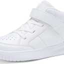 Kids Sneakers Boys Running Shoes Girls High Top Casual Lightweight Classic Adjustable Strap Sneakers
