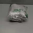 Joydeco Black Out Curtains 84 Inch Long 2 Panels Set, Greyish White Thermal Insulated Burlap Curtain & Drapes, Grommet Room Darkening Textured Drapes for Bedroom Living Room