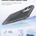 Vihibii for iPhone 17 Case with Kickstand, [Compatible with Magsafe], Shockproof Sturdy Cover & Raised Edges Protection, Fade-Resistant Glow Slim Stylish Phone Case for iPhone 17, 6.3" (2025), Grey