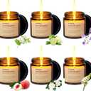 6 Pieces Chaos Coordinator Gifts for Women- Chaos Coordinator Scented Candles Gifts Thank You Gift for Coworker, Teacher, Boss Lady Manager Teacher Best FriendMother's Day Gifts