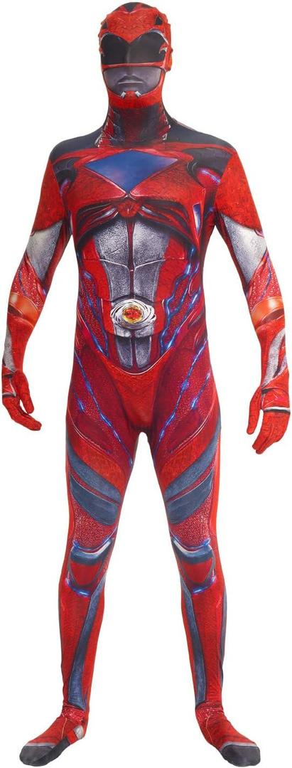 Morphsuits Official Red Deluxe Power Ranger Movie Costume - X-Large