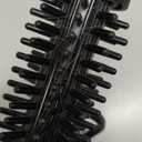 LOVANI Mini Travel Curling Iron Brush 3/4 Inch, Small Curling Brush for Short Hair, Bangs & Fine Hair, Portable Anti-Scald Hot Curler, Dual Voltage with Travel Bag