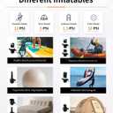 GICLE Paddle Board Pump Electric 12V DC, SUP Air Pump with Dual Stage Fast Inflation & Auto-Off, Electric Air Pump for Inflatable Paddle Board, Boat, Kayak, Air Mattress,Tents