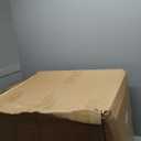 Castage Round Rug 9ft,Large Boho Circle Area Rugs for Bedroom Living Room,Beige Washable Vintage Bohemian Distressed Oriental Floral Carpet Non Slip