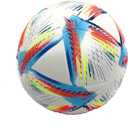 World Cup Quality League Soccer Ball Thermally Bonded Match Ball Seamless Stitching- Official Match Weight- Professional European League Grade Leather- Pelota de Futbol Size 5 & 4