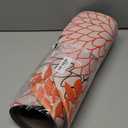 KIMODE Half Circle Kitchen Mats for Floor Cushioned Anti Fatigue,Semi Round Boho Kitchen Rug Sets of 2 Non Slip,Waterproof Padded Kitchen Floor Mat Carpet Decor for Sink Laundry Bathroom, 28" x 18" (2 PCS)--0.47 inches, Colorful