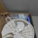 Lasko 2520 Oscillating Stand Fan,White 16 Inch