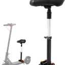 New Upgrade Electric Scooter Seat,Adjustable Shock Absorption Seat Compatible with Xiaomi M365 M365 Pro Electric Scooter Fits 5.5"-6.2"