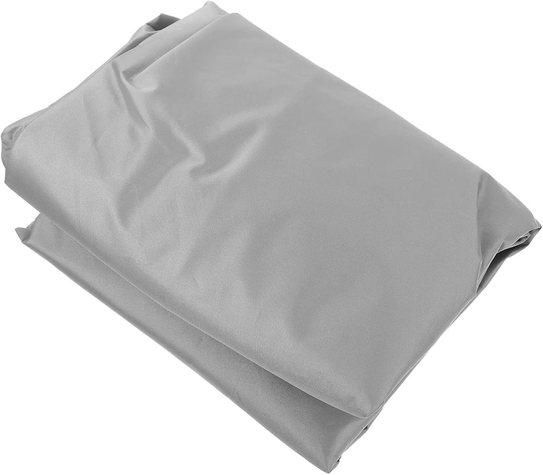 1pc Garden Multi-Color Sandbox Cover Oxford Cloth Cover for Sandbox Easy to Install Weather-Resistant for Outdoor Use (180X150CM, Gray)
