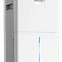 4000 sq.ft Dehumidifier for Basement, 45 Pint Dehumidifiers for Home with Drain Hose, WPSOERT Smart Compressor Dehumidifies for Large Room, Bedroom, 3 Modes, Intelligent Humidity Control, Auto Defrost