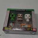 Minecraft SquishMe Series 5 Collectors Box 6 Exclusive Metallic Squishy Figures 2.5 Foam Stress Toys for Kids Ages 3+