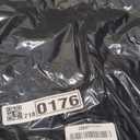 OCHENTA Men's Cotton Casual Baggy Cargo Work Travel Pants with Multi Pockets Relaxed Loose Fit Black, 34