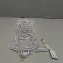 LED Neon Sign Bright Warm Glow for Business Restaurant Cafe Bar Salon Hotel Home Wall Decor USB Powered (christmas tree)