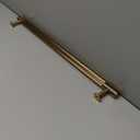 Coinkoly 20" Champagne Bronze Cabinet Pulls Knurled Kitchen Cabinet Handles Drawer Pulls Brass Cupboard Hardware for Cabinets