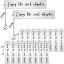 Ctosree 24 Pcs Graduation Bookmarks Bulk Class of 2026 Graduation Gifts Senior Bookmarks for Students Inspirational Grad Gifts High Middle Medical Nurse School 5th 8th Grade Party Favors