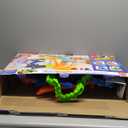 Fisher-Price Little People Toddler Toy Hot Wheels Spiral Stunt Speedway Race Track Playset with 2 Toy Cars for Kids Ages 18+ Months