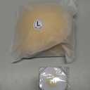Double Sided Sticky Bra Push Up, Invisible Bra Pad Inserts for Large Breasts, Adhesive Bra for Bikini Swimsuit (Beige, Large)