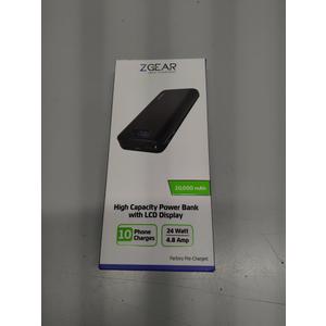 ZGEAR 20,000 mAh High Capacity Power Bank With LCD Display