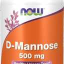 NOW Foods Supplements, D-Mannose 500 mg, Non-GMO Project Verified, Healthy Urinary Tract*, 240 Veg Capsules