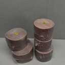 5 Rolls 3" Wide Emery Cloth Roll Abrasive Sandpaper Assortment Pack 80 150 240 320 400 Grits Sandpaper for Metal Wood Polishing(250 Feet, Each Roll 50 Feet)