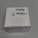 Mudder 3 Pcs Kitchen Sink Drain Strainer and Stopper Stainless Steel Garbage Disposal Plug with Handle Universal Anti-Clogging Kitchen Sink Filter Sieve Basket Strainer(Black)