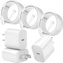 Fast iPhone 17 16 15 Charger Type C Charger Fast Charging Block,3Pack 20W Quick USB C Phone Chargers 6FT USB C Charging Cord for iPhone 17/17 Pro/17 ProMax/17 Air/16 Pro/16 ProMax/16e/15 ProMax/15Plus