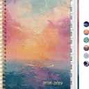 ZOTIA Planner 2026-2027 Weekly & Monthly Calendar Planner Jul 2026-Jun 2027 | Sunset, 8.5" x 11", Cute Hardcover Student Teacher Planning Agenda Book with Tabs, Perfect for Office School Supplies