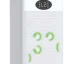 MTOX Dehumidifier, 75oz Small Quiet Dehumidifiers for Home Bathroom Bedroom Basement RV,Sleep Mode, Auto Shut Off, 7 Colors LED Light, White