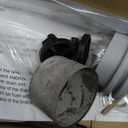 Shower Drain by EMBATHER Linear Shower Drain 18 Inch Floor Drain with Removable Quadrato Pattern Grate CUPC Certified, 304 Stainless Shower Drain Base Hair Strainer and Leveling Feet (Brushed Nickel)