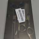 Professional 4 in 1 Dog & Cat Grooming Scissors Kit with Safety Round Tips,Sharp & Durable,Dog Shears for Grooming - Includes Straight, Curved, Thinning Scissors and Comb - Premium Pet Supplies