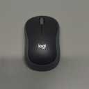 Logitech M185 Wireless Mouse, 2.4GHz with USB Mini Receiver, 12-Month Battery Life, 1000 DPI Optical Tracking, Ambidextrous PC/Mac/Laptop - Swift Grey