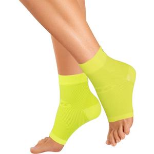 OrthoSleeve FS6 Compression Foot Sleeves for Women & Men, Helps Plantar Fasciitis Relief, Heel Pain, Achilles Tendonitis Support & Swelling (1 Pair)