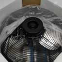 16 inch Shutter Exhaust Fan, Exhaust Fan Wall Mounted, Automatic Aluminum Shutter Suitable for Garages Basement Attic