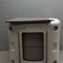 Self Cleaning Cat Litter Box: 76L Extra Large Automatic Litter Box for Multiple Cats, Odor-Free, Smart App Control, Ambient Light Waste Disposal (Elegant White)