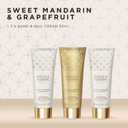 3 x Baylis & Harding Gift Set for Women - Hand & Skincare - Sweet Mandarin & Grapefruit Indulgent - 3-Pack