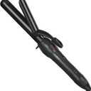 LURA 1 Inch Large Barrel Curling Iron with Ceramic Tourmaline Barrel, Dual Voltage Hair Curler with 2 Heat Settings (320F410F), Fast Heating Curling Wand for All Hair Types