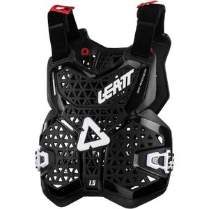 Leatt Chest Protector 1.5 Wht (One Size, Black)
