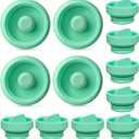 TB Tbuymax 4pc Diaphragm and 8pc Duckbill Valves Compatible with Elvie Stride Breast Pump Parts, Replace for Elvie Stride Pump Not Original Pump Seals Membrane Accessories