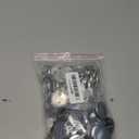 200 Sets Button Maker Supplies, 32mm / 1.26 inch Button Supplies Buttons Parts, (Approx. 1.25 inch) Metal Blank Badge Parts with Blank Paper for Buttons Maker Machine Pin Maker Press