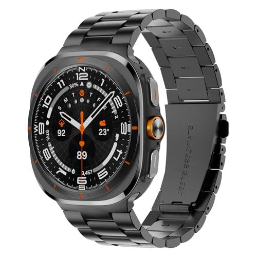 Band Compatible with Samsung Galaxy Watch Ultra 47mm(2025/2024),Metal Stainless Steel Bands Strap Men Women,NOT for Galaxy Watch 8 7 6 5 4 Band 40mm 44mm 45mm/Watch 8 6 4 Classic 42mm 46mm 43mm 47mm