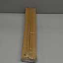 Matte Silver Shower Curtain Rod,1 Inch Diameter Stainless Steel Adjustable Spring Tension Rods 32 to 68",with Holders,Anti-Slip,Curtain Rods No Drilling(1 Pack)