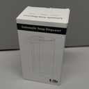 Automatic Liquid Soap Dispenser, Rechargeable,Touchless,17oz/500ml with 4 Adjustable Soap Levels, Wall Mount & Waterproof, Liquid Hand/Dish Soap Dispenser for Bathroom Kitchen (White+black)