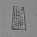 OMOTON Bluetooth Keyboard Compatible with Mac ONLY, Compact Wireless Keyboard Compatible with MacBook Pro/Air, iMac, Mac mini/Pro, Silver