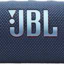 JBL Flip 7 Portable Bluetooth Speaker, IP68 Waterproof, Dustproof, Drop-Proof, PushLock System, AI Sound Boost, 16H Battery, Megen Hardshel Protection Case (Blue)