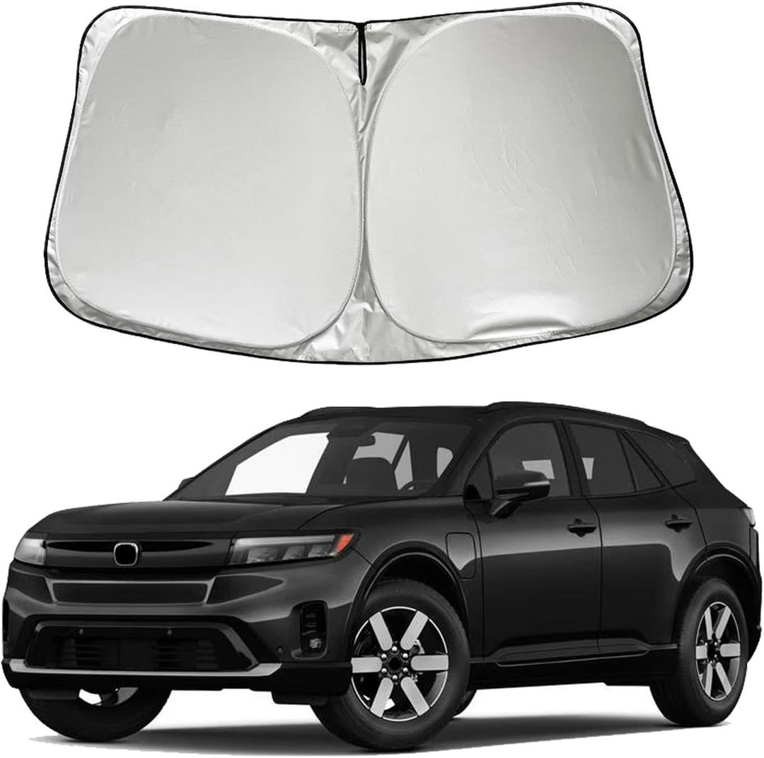 Car Windshield Sun Shade Sunshade Compatible with Honda Prologue EV 2025 2024 Accessories, Foldable Car Front Window Sun Shield Visor