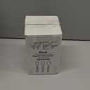 WDF 100 Pack Red Plastic Spoons - 6.9 Inch Heavy Duty Red Disposable Plastic Spoons - Modern Red Disposable Spoons Perfect for Tea Party Birthday Valentine's Day