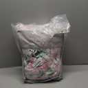 Joyreap 3 Pieces Floral Patchwork Quilt Set Queen, Pink n White Flowers Design, Soft n Cozy Microfiber Quilt, Bedspread Bed Cover for All Season, 1 Quilt and 2 Pillow Shams- 90x90 inches